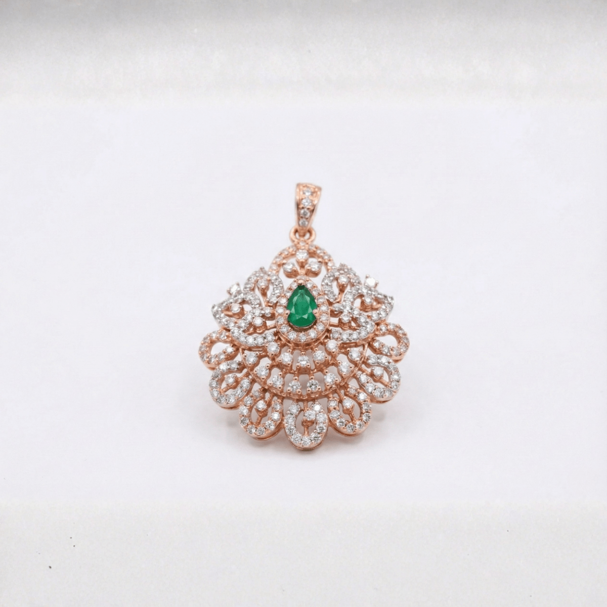 The Emerald Pendant - D KHUSHALBHAI JEWELLERS