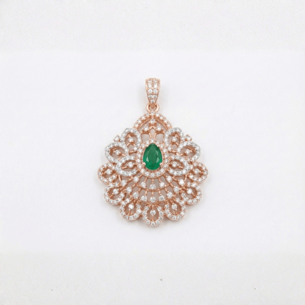 The Emerald Pendant - D KHUSHALBHAI JEWELLERS