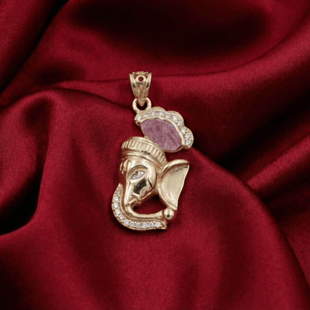 The Ganesha Shine Pendant - D KHUSHALBHAI JEWELLERS