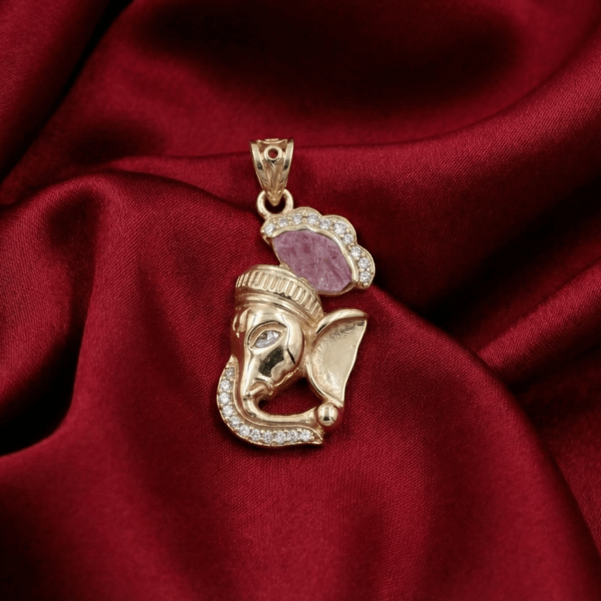 The Ganesha Shine Pendant - D KHUSHALBHAI JEWELLERS