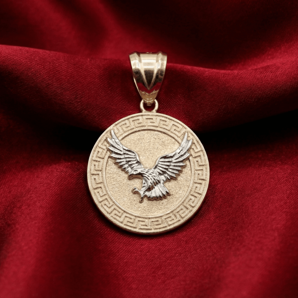 The Golden Eagle Pendant - D KHUSHALBHAI JEWELLERS