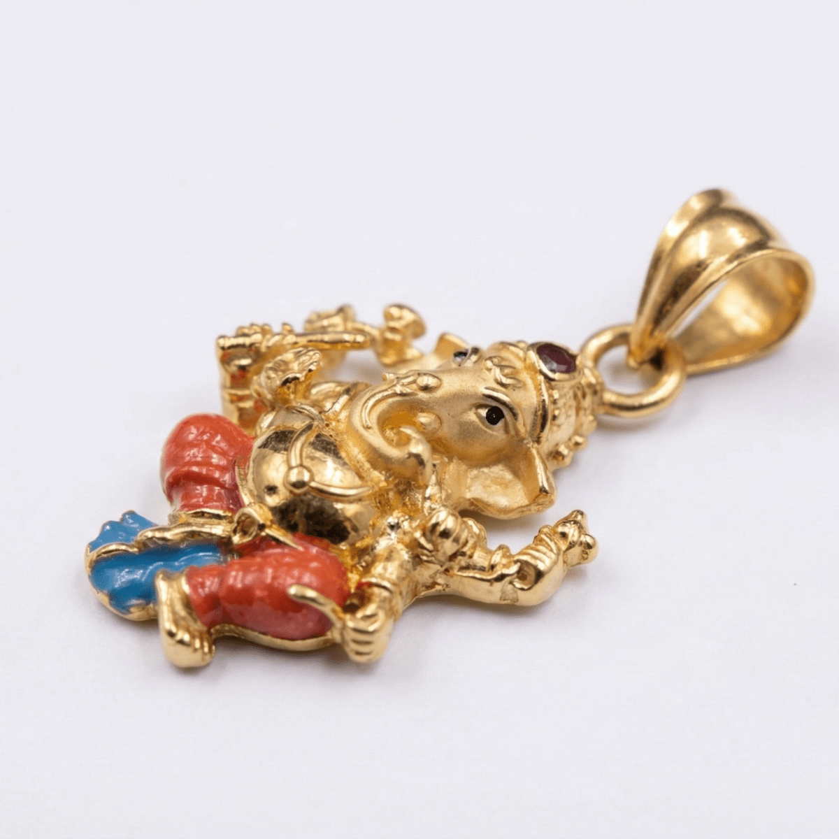 The Mangalmurti Ganesh Pendant - D KHUSHALBHAI JEWELLERS