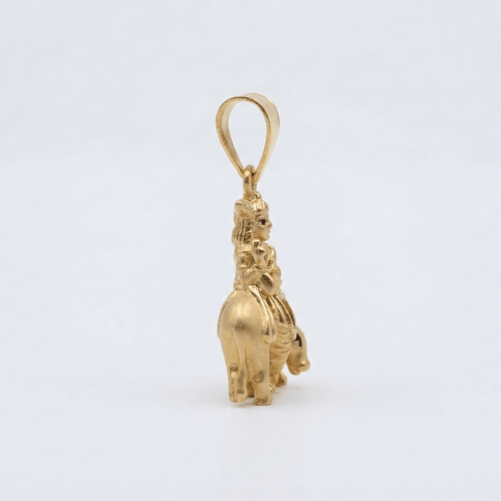 The Shyam Dhenu Pendant - D KHUSHALBHAI JEWELLERS