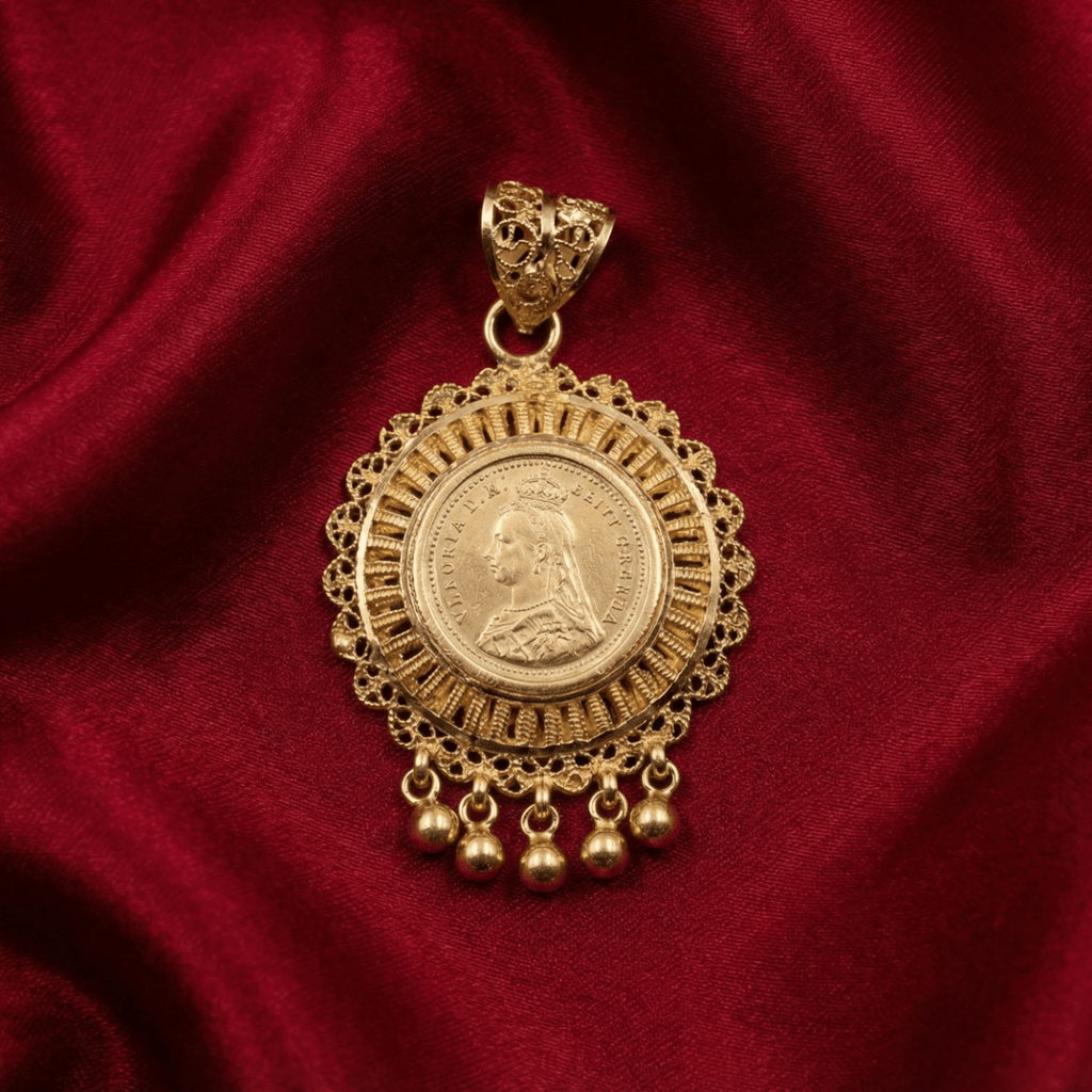 The Victoria Queen Pendant - D KHUSHALBHAI JEWELLERS
