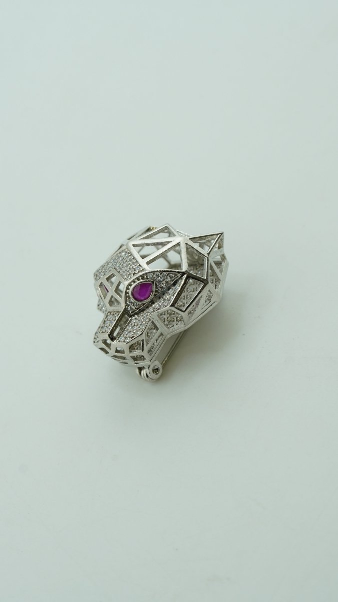 Zyra Panther Brooch - D KHUSHALBHAI JEWELLERS